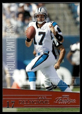 2006 Playoff Prestige #20 Jake Delhomme - Image 1 of 2