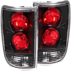 Smoke Lens Tail Light Assembly for 1995-2005 Chevrolet S10 Blazer [Black] - Picture 1 of 2