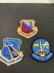 Lote de tres parches aeronáuticos - Imagen 1 de 5