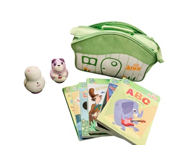 LeapFrog Tag Junior Reading System W 6 Books & Carry Case (Readers Not Tested) - Image 1 of 4