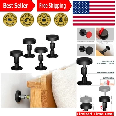 Rolhas de cabeceira versáteis – Ajustáveis 30-68mm para estabilidade - Imagem 1 de 4