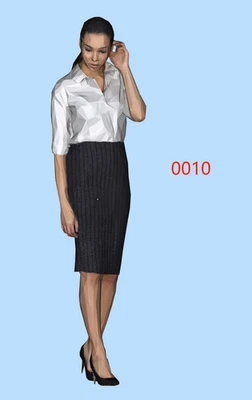 Resin 1/18 Diorama Casual Series Mini 3D Printing Figure Doll Toy Office Lady 10 - Image 1 of 3