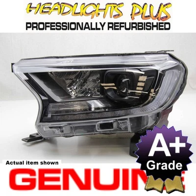 Faro izquierdo FORD RANGER PX3 (LED/cubierta negra) 8/18 a 8/22 [JB3B-13E015-CA] Foto 1 de 4