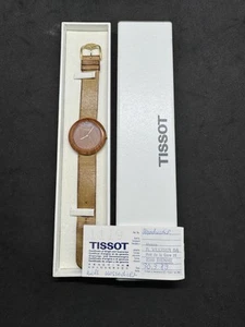 Tissot woodwatch w150 Vintage  Watch Very Rare swiss made+box and documents - Picture 1 of 20