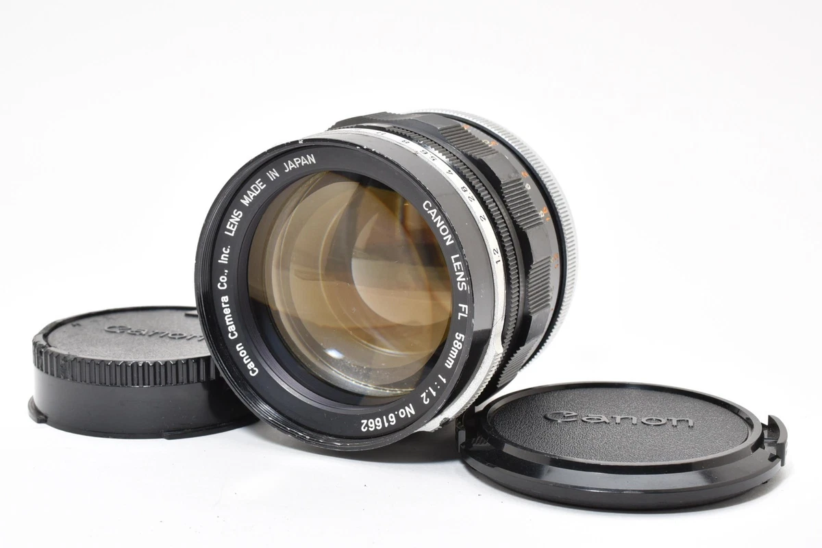Canon FL f/1.2 Camera Lenses 58mm Focal for sale | eBay