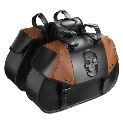 Fits For Harley Sportster XL883/1200 Saddle bag Tool Side bag Storage Luggage - Изображение 1 из 4