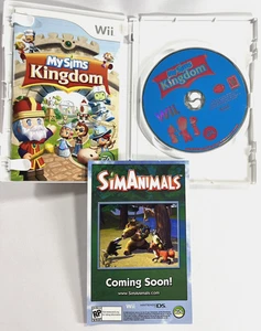 My Sims: Kingdom Nintendo Wii 2008 completo con manual probado - Imagen 1 de 8