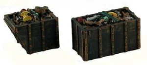 Classic Metal Works HO Scale '57 Chevy Garbage Truck DUMPSTER SET 1/87 - Picture 1 of 1