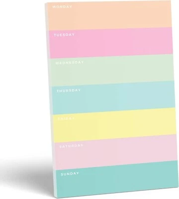 Sweetzer & Orange - Magnetic Weekly Colourblock Memo Pad (B3) - Image 1 of 4