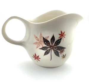 Shenango Peter Terris Creamer 'Calico Leaves' MCM Restaurant Ware 1956 - READ - Picture 1 of 13