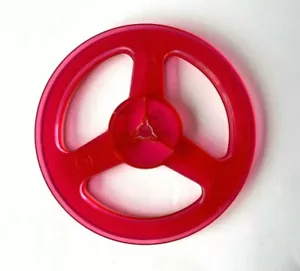 Spool vuoto colore rosa 5 3/4"" per nastro di registrazione. Colore raro. Rarità. - Foto 1 di 7