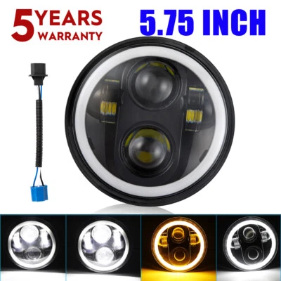 5.75 INCH Round LED Headlight For Honda VT1300, Fury, Sabre,Insterate, Stateline - Image 1 of 4