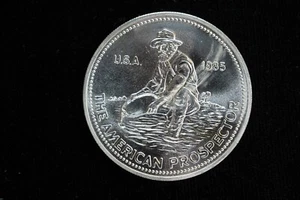 Engelhard Prospector 1985 1 oncia .999 argento in FDC! FANTASTICO ritrovamento! - Foto 1 di 2