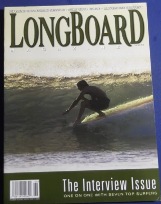LONGBOARD  MAGAZINE-JUNE 2004  MIKE DETEMPLE  THE INTERVIEW ISSUE  MAV'S-VINTAGE - Image 1 of 4
