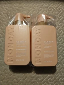 MONDAY Clarify Shampoo & Conditioner Set For A Deep Clean 12 Fl Oz - Picture 1 of 1