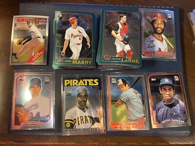 2001 TOPPS CHROME TRADED BASEBALL Set Break Lot Pick from List - Image 1 of 2