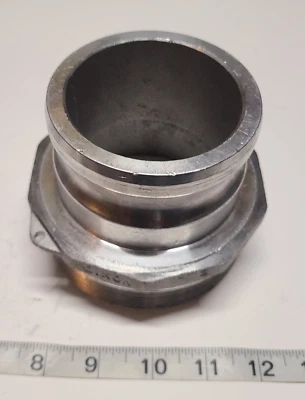 Dixon Andrews, 3040-F-AL , Cam & Groove Reducer  Adapter | Type F  3" x 4" MNPT - Image 1 of 4