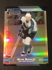 2003 Bowman Chrome Draft Picks & Prospects Refractor Milan Michalek Rookie /300