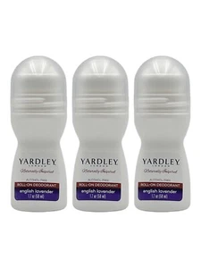 Yardley London Deodorant Roll On Deodorant English Lavender 1.7 Oz (Pack of 3) - Picture 1 of 2