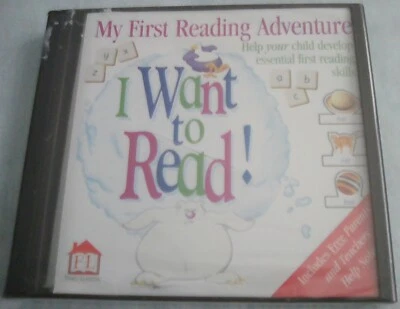 My 1st Reading Adventure: I Want To Read - Brand New & Sealed CD-ROM - Image 1 of 2