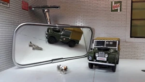 Land Rover Series 1 2 2a Quality Chrome Interior Screen Rear View Mirror 307906 - Picture 1 of 8