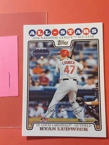 2008 Topps Update #UH29 Ryan Ludwick AS, cd1 - Picture 1 of 2