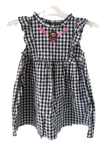 A bathing APE BAPE KIDS Checked dress multicolor cute 110cm - Picture 1 of 6