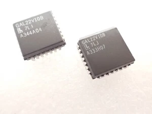 ENREJADO GAL22V10B-7LJ Programable IC PLCC 28 PINES 22V10 STOCK REINO UNIDO - Imagen 1 de 4