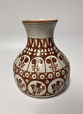 Massive Vase Benlloch 1950/60er Spain Craquele Optik Top Zustand 21 Cm hoch