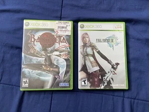 XBOX 360 GAME LOT BAYONETTA FINAL FANTASY XIII - Picture 1 of 3