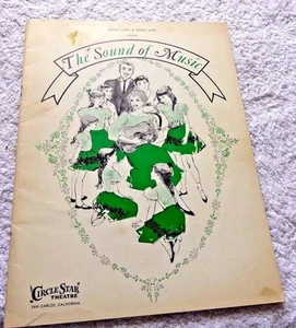SOUND OF MUSIC INSCRIBED SIGNED BY DOROTHY COLLINS HILLSDALE INN SAN CARLOS CA - Imagen 1 de 6