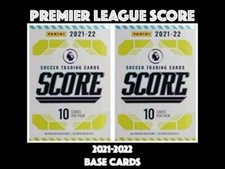 PANINI PREMIER LEAGUE SCORE 2021-2022 21/22 BASE CARDS