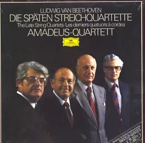 SEALED 4LP Box BEETHOVEN Late SQs AMADEUS QUARTET DGG 2740265 NM 1977-1981 Rec - Picture 1 of 2
