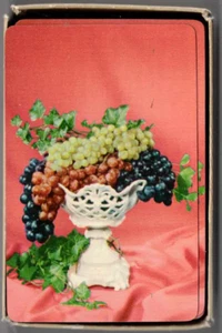 Trauben in Vase WHITMAN Spielkartendeck #1842 - Bild 1 von 2
