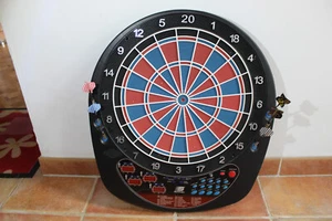 elektronische Dartscheibe Sunflex incl. Pfeile Dartboard Punktezähler E-Dart - Bild 1 von 5