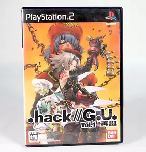 .HACK G.U. Vol.1 Saitan Rebirth Sony Playstation 2 PS2 Reg Jap Japan (1) - Imagen 1 de 7