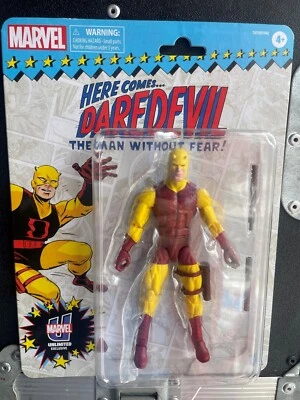 Marvel Legends 6” Action Fig Classic Daredevil Retro Exclusive Marvel Unlimited - Image 1 of 2