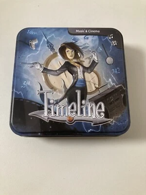 TIMELINE Music & Cinema Card Game Complete Set Minus 1 Card - Asmobee 2013 - Image 1 of 4