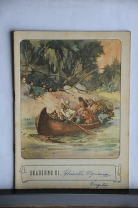 QUADERNO SCOLASTICO SCRITTO - AVVENTURE INDIANE - NEL REGNO DI KIOWA - Imagen 1 de 1
