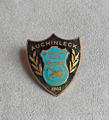 Auchinleck Bowling Club - Enamel Pin Badge Bowls Sports UK - Image 1 of 3