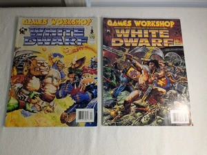 White Dwarf Warhammer Magazine Lot of 2. Issues 172 178 Games Workshop. 1994 - Picture 1 of 3