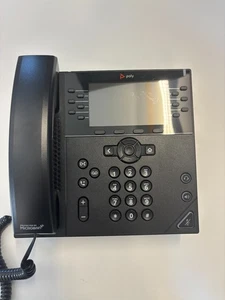 10 x Polycom VVX 450 IP Phone 12 Line - Black - Afbeelding 1 van 5