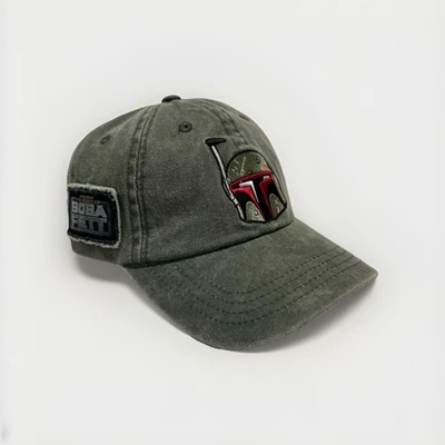 Boné chapéu adulto Star Wars Boba Fett The Book of Boba Fett parques da Disney usado - Imagem 1 de 4