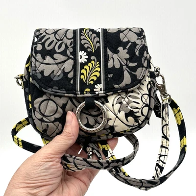 Vera Bradley Barroco Pequeño Bolso de Cadera Mini Hipster Cartera Cinturón Bandolera Floral Foto 1 de 4