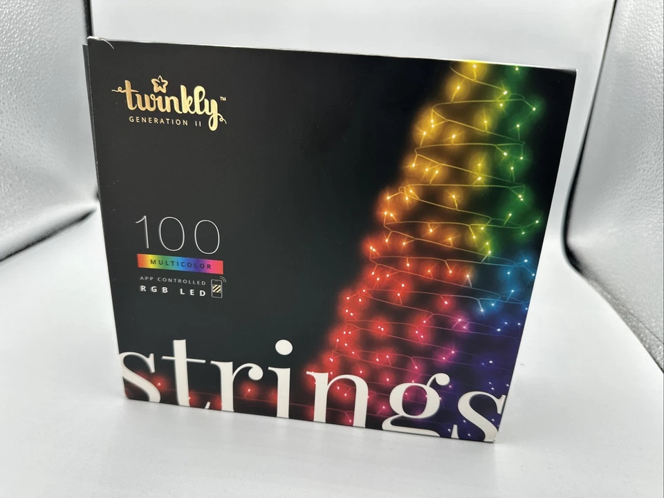 Twinkly Smart Light String 100 LED RGB Generation II Multi Color