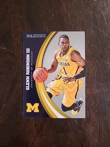 2015 Panini Collegiate Michigan Glenn Robinson III #14 Silver Parallel SP - Picture 1 of 1