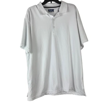 Ben Hogan Performance Golf Mens Polo Shirt 2XL White Athletic Lightweight Sports - Image 1 of 4