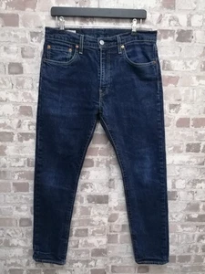 LEVIS 512 SLIM TAPER STRETCH PREMIUM BLUE DENIM JEANS W32/L28 - Picture 1 of 11
