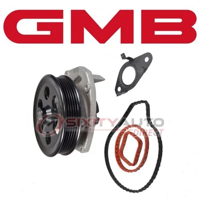 GMB Water Pump for 2014-2019 Cadillac CTS 2.0L L4 - Coolant Antifreeze lc Foto 1 de 4