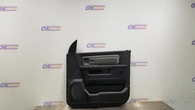18 DODGE RAM 2500 POWER WAGON DOOR PANEL FRONT RIGHT PASSENGER BLACK CREW CAB Foto 1 de 4